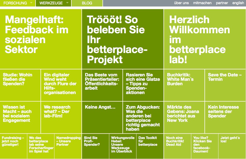 Startseite - betterplace-lab.org