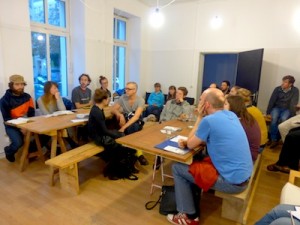 Vorstellungsrunde der Teilnehmer